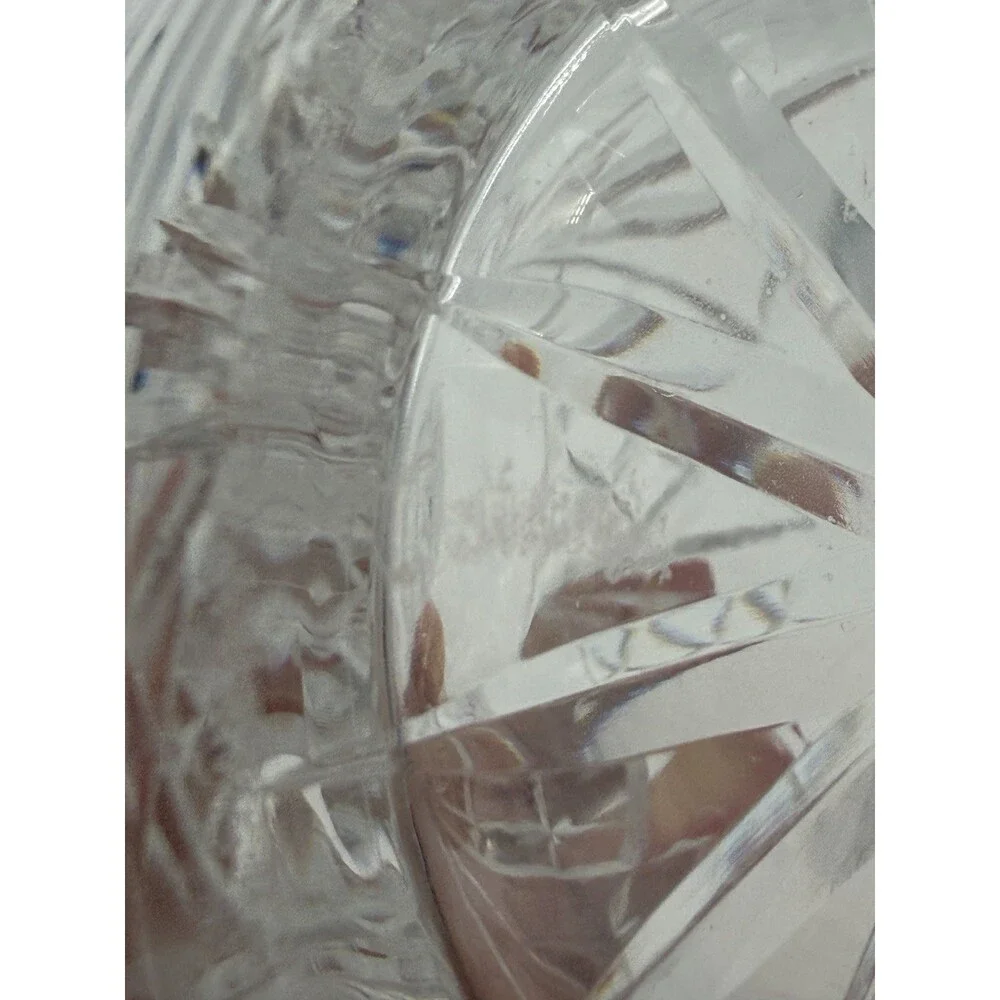 Vintage Waterford Crystal Ireland Cut Glass Etched Spirit Decanter w/Stopper